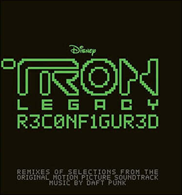 Daft Punk — 트론: 새로운 시작 리믹스 영화음악 (Tron: Legacy Reconfigured OST by Daft Punk 다프트 펑크) 앨범 커버