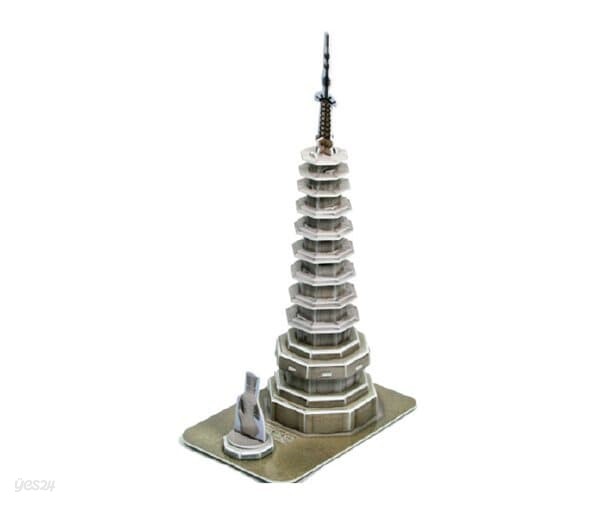 스쿨문구 컬러룬 월정사 팔각 구층 석탑 3D퍼즐