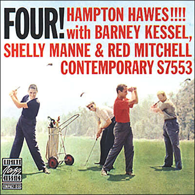 Hampton Hawes / Barney Kessel / Shelly Manne / Red Mitchell (햄턴 호스 / 바니 카셀 / 셸리 맨 / 레드 미첼) - Four! [LP]