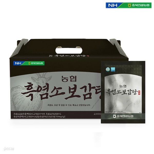 충북인삼농협 흑염소보감탕70ml x 30포