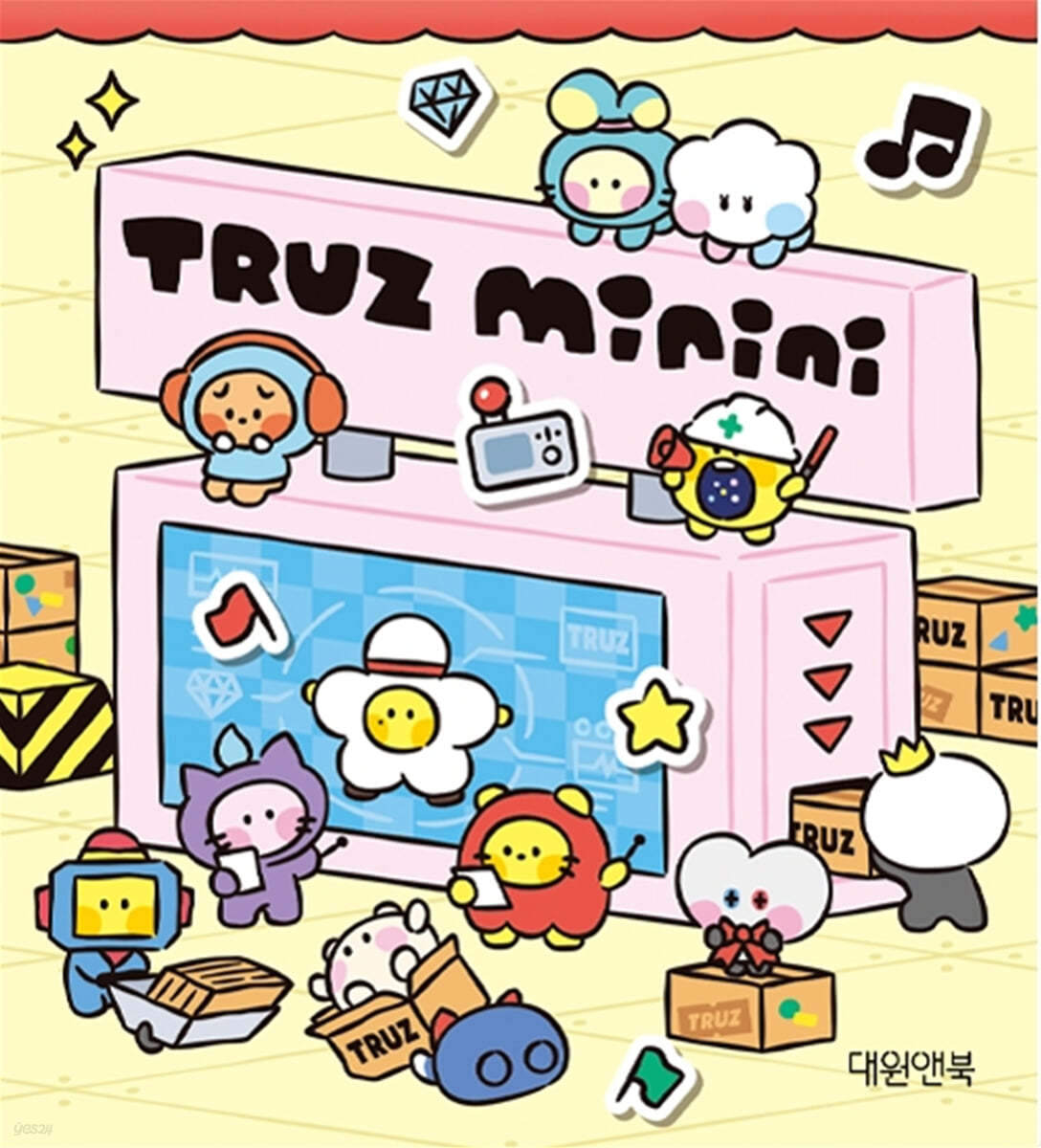 트루즈(TRUZ) minini 스티커 미니북