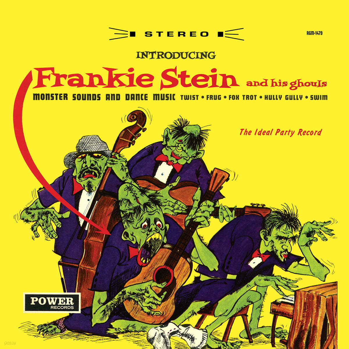 Frankie Stein and His Ghouls (프랭키 스테인 앤 히스 구울스) - Introducing Frankie Stein and His Ghouls [네온 그린 컬러 LP]