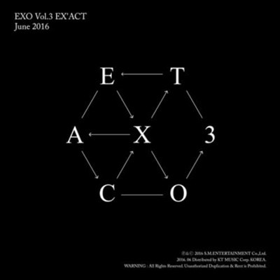 [개봉] 엑소 (Exo) / 3집 Ex‘act (Chinese/Monster) 포카없음