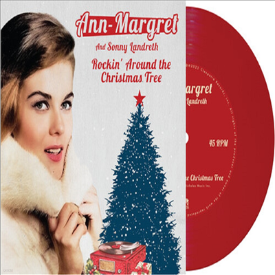 Ann-Margret - Rockin' Around The Christmas Tree (7 Inch Colored Single LP)