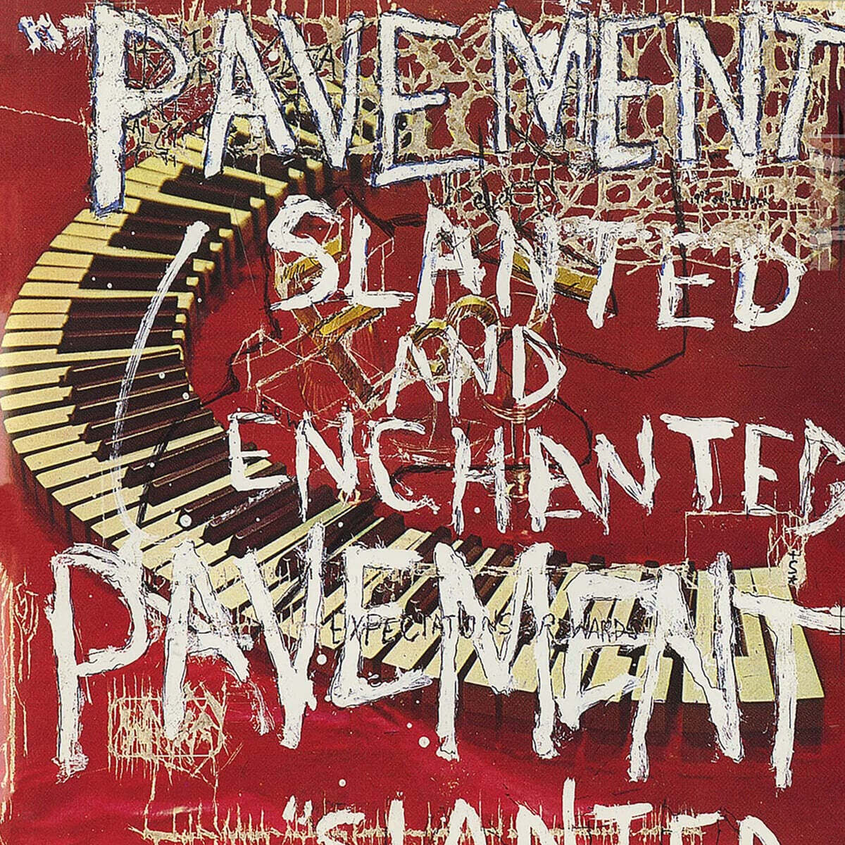 Pavement (페이브먼트) - 1집 Slanted & Enchanted [레드 & 블랙 & 화이트 스플래터 컬러 LP]