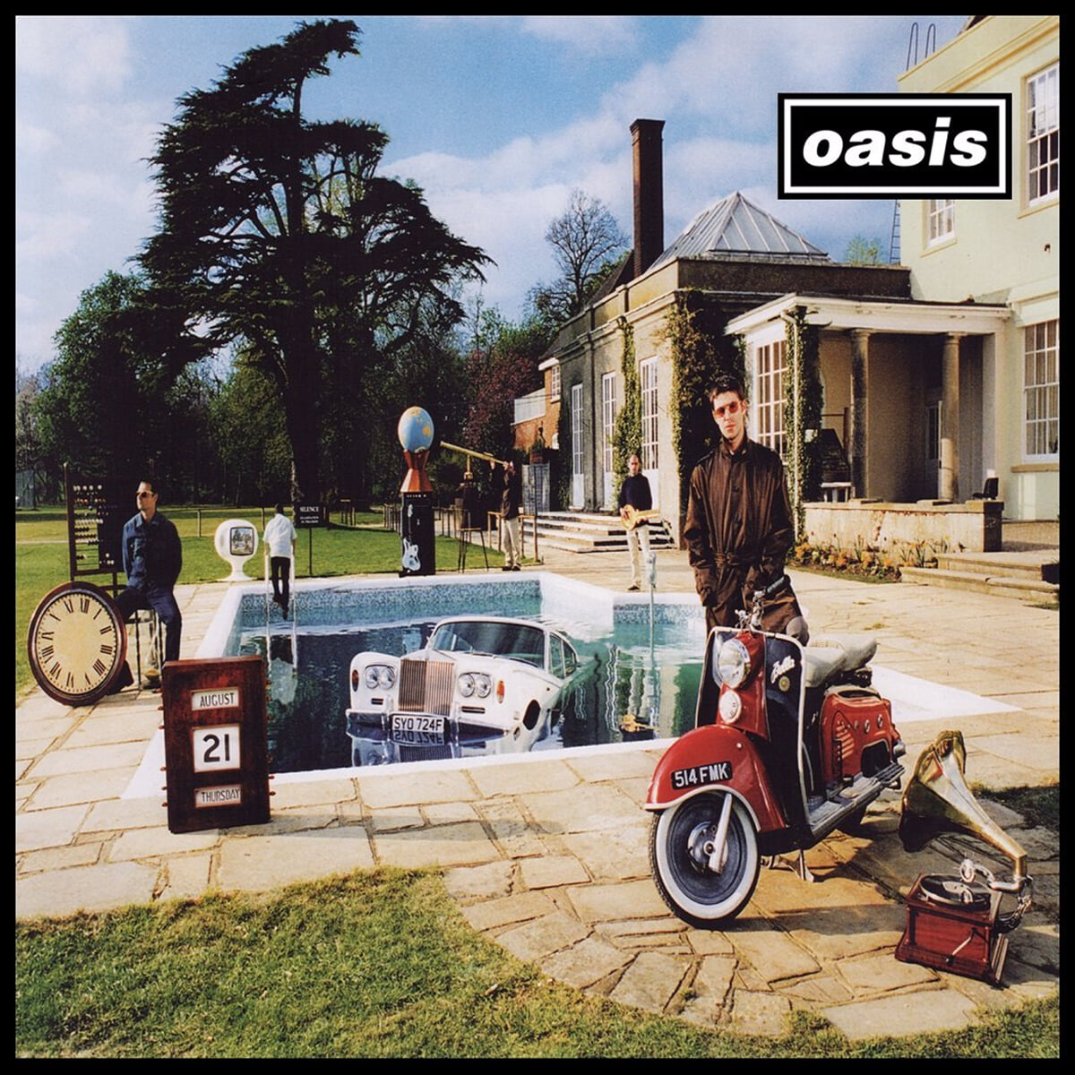 Oasis (오아시스) - 3집 Be Here Now [실버 컬러 2LP]