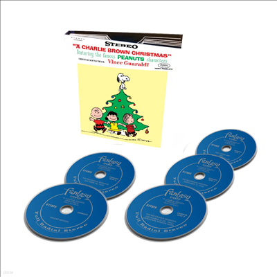 Vince Guaraldi - A Charlie Brown Christmas (Super Deluxe Edition)(Remastered)(4CD+Blu-ray Audio Box Set)