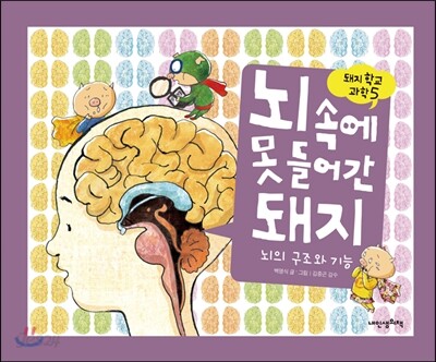 뇌 속에 못 들어간 돼지