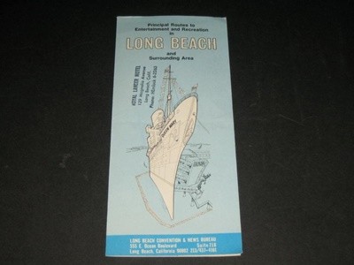 Long Beach and surrounding area map 롱비치 주변지역 안내도 카탈로그