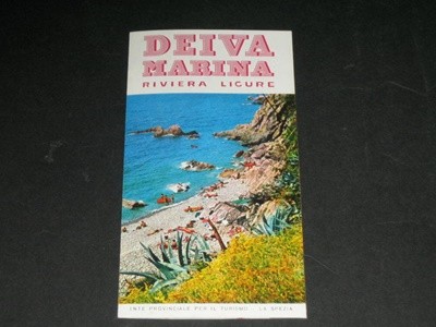 Italy Deiva Marina Riviera ligure 카탈로그 팸플릿
