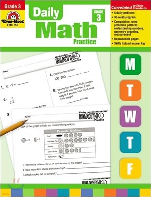 Daily Math Practice, Grade 3 Teacher Edition