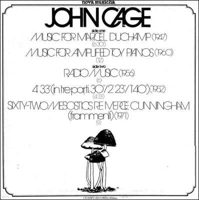 John Cage   ǾƳ ǰ (John Cage) [ȭƮ ÷ LP]