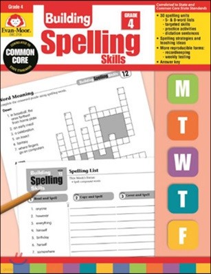 Building Spelling Skills, Grade 4 Teacher Edition