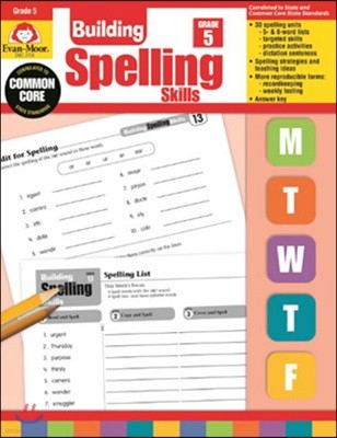 Building Spelling Skills, Grade 5 Teacher Edition
