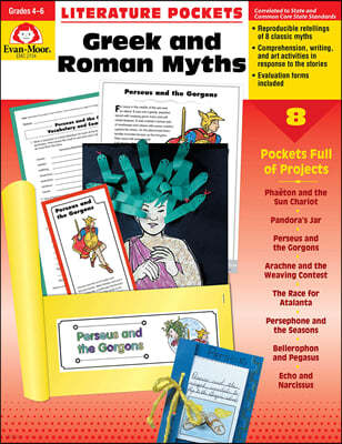 Literature Pockets: Greek & Roman Myths, Grade 4 - 6 Teacher Resource