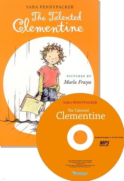 클레멘타인 The Talented Clementine 3종 (Paperback3 +  CD3)