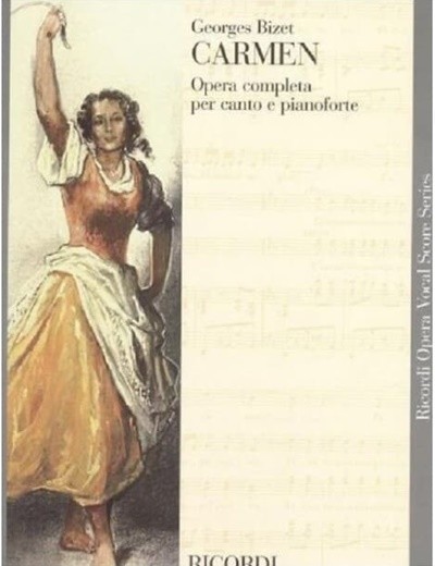 Geores Bizet CARMEN Opera completa per canto e pianoforte