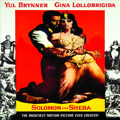 Solomon And Sheba (솔로몬과 시바의 여왕) (1959)(지역코드1)(한글무자막)(DVD)