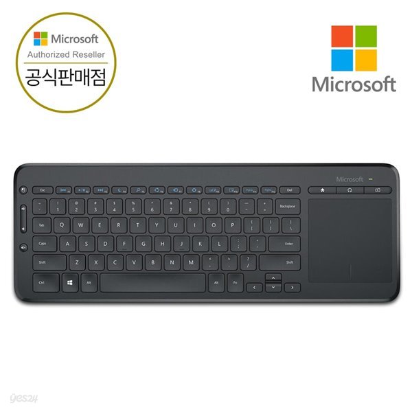 [ Microsoft 코리아 ] 마이크로소프트 올인원 미디어 무선 키보드 All-in-one Media