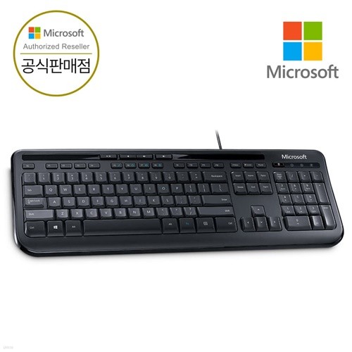 [ Microsoft ڸ ] ũμƮ Wired Keyboard  Ű 600