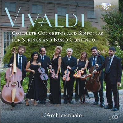 L'Archicembalo ߵ: Ǳ ټ Ƽ  ְ   (Vivaldi: Complete Concertos and Sinfonias for Strings and Basso Continuo)
