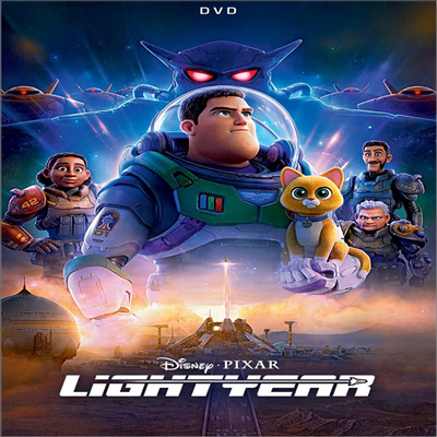 Lightyear (버즈 라이트이어) (2022)(지역코드1)(한글무자막)(DVD)
