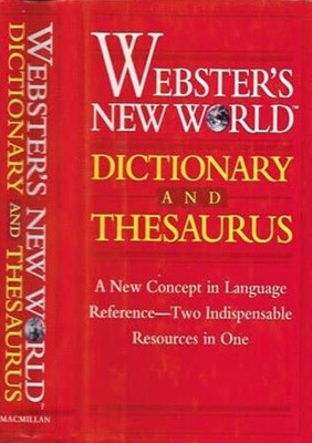 (상급) WEBSTERS NEW WORLD DICTIONARY AND THESAURUS