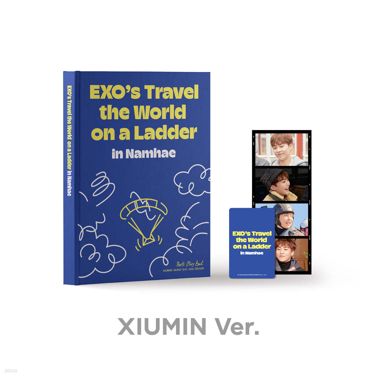 엑소 (EXO) - [엑소의 사다리 타고 세계여행 - 남해 편] PHOTO STORY BOOK [XIUMIN]