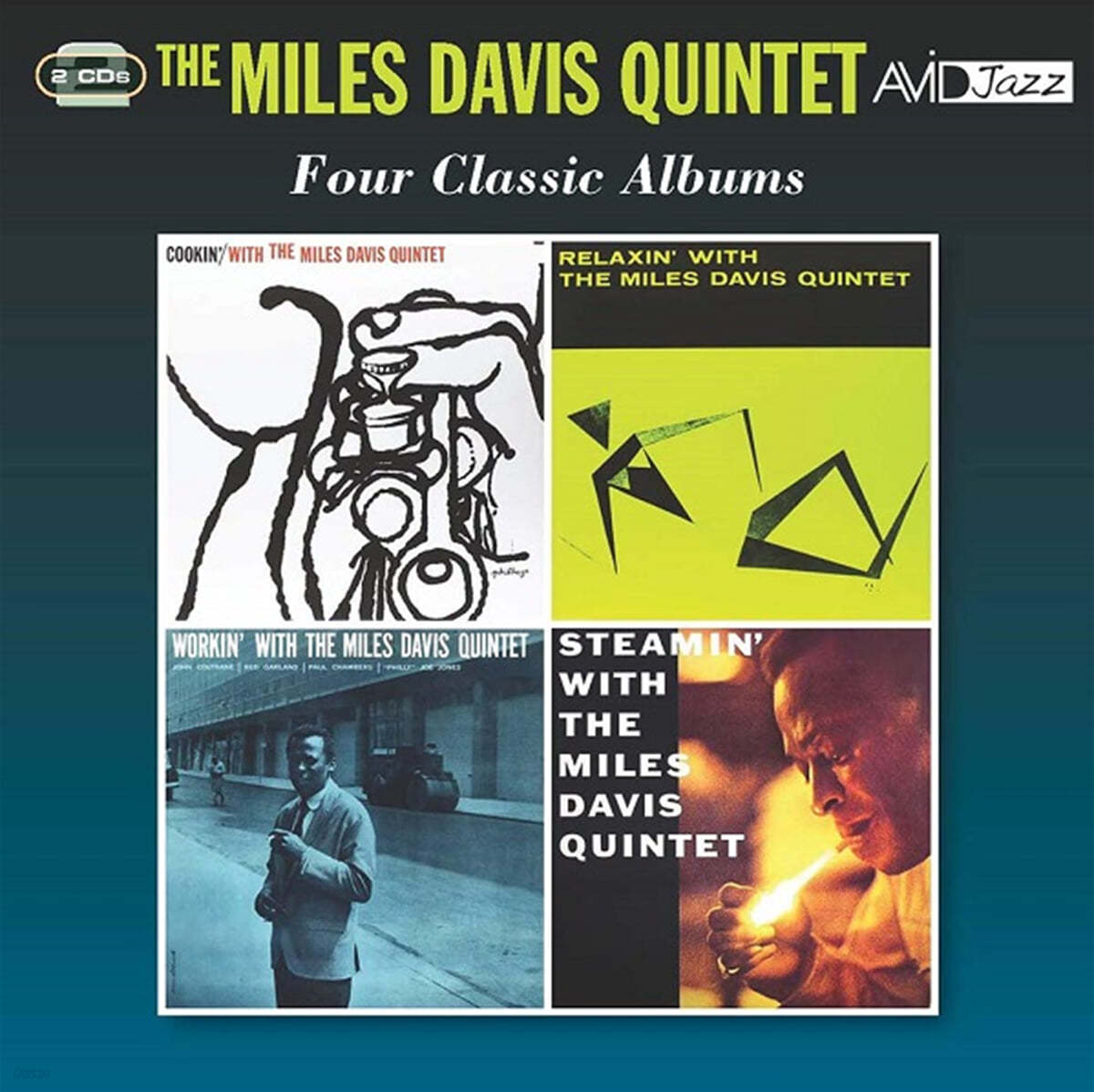 Miles Davis Quintet (마일스 데이비스 퀸텟) - Four Classic Albums: Cookin'/Relaxin'/Workin'/Steamin' 