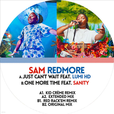 Sam Redmore - Just Can't Wait / One More Time (EP) (LP)