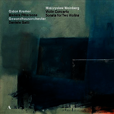 Gidon Kremer — 바인베르크: 두 대의 바이올린을 위한 소나타 & 바이올린 협주곡 (Weinberg: Violin Concerto & Sonata for Two Violins) - Gidon Kremer 앨범 커버