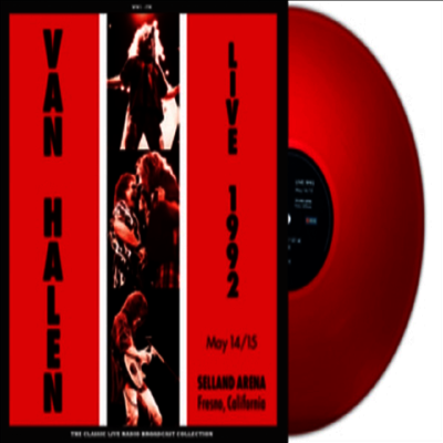 Van Halen — Live At The Selland Arena, Fresno CA, May 14-15 1992 앨범 커버