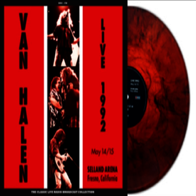 Van Halen — Live At The Selland Arena, Fresno CA, May 14-15 1992 앨범 커버