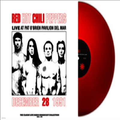 Red Hot Chili Peppers — Live At Pat O'Brien Pavilion, Del Mar, CA, December 28th 1991 앨범 커버