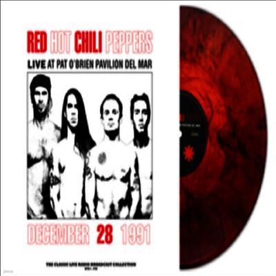 Red Hot Chili Peppers — Live At Pat O'Brien Pavilion, Del Mar, CA, December 28th 1991 앨범 커버