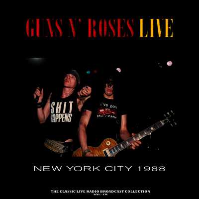 Guns N` Roses — Live In New York City 1988 앨범 커버