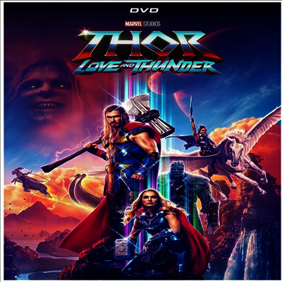 Thor: Love And Thunder (토르: 러브 앤 썬더) (2022)(지역코드1)(한글무자막)(DVD)