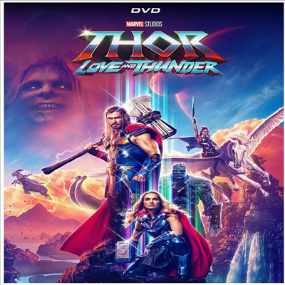 Thor: Love And Thunder (丣:   ) (2022)(ڵ1)(ѱ۹ڸ)(DVD)