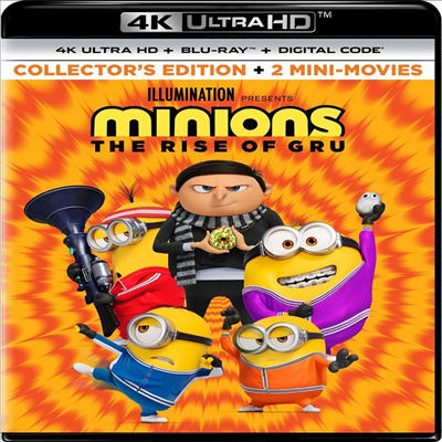 Minions: The Rise Of Gru (̴Ͼ2) (2022)(ѱ۹ڸ)(4K Ultra HD + Blu-ray)