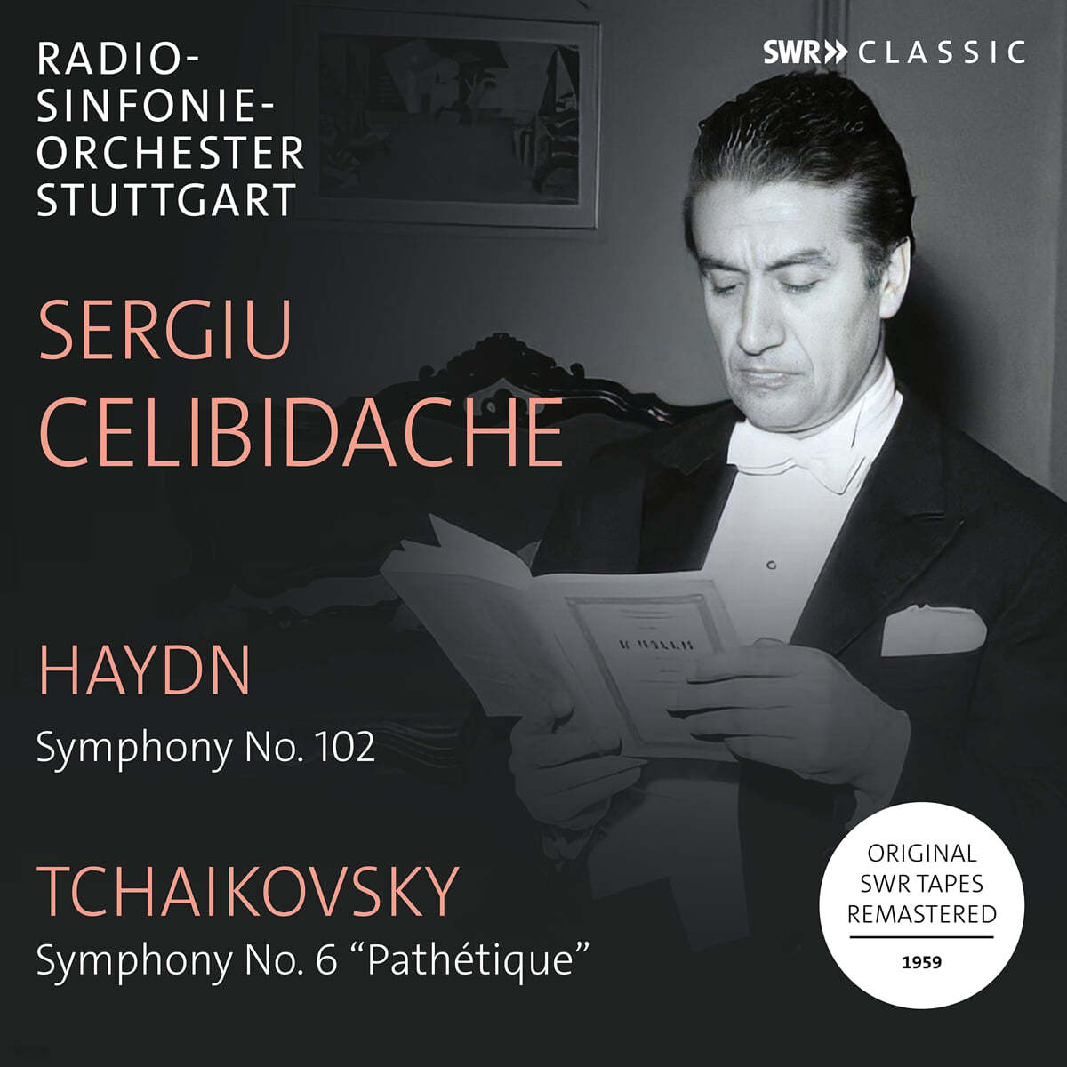 Sergiu Celibidache 차이코프스키: 교향곡 6번 &#39;비창&#39; / 하이든: 교향곡 102번 - 세르주 첼리비다케 (Tchaikovsky: Symphony Op.74 &#39;Pathetique&#39;)