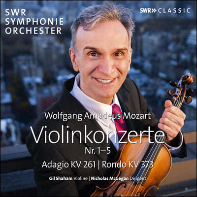Gil Shaham 모차르트: 바이올린 협주곡 1-5번, 아다지오, 론도 - 길 샤함 (Mozart: Violin Concertos)