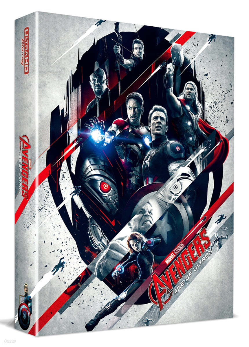 어벤져스 : 에이지 오브 울트론 (2Disc, 4K UHD+BD 풀슬립 A2 Type 스틸북 한정판) : 블루레이