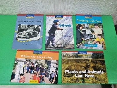 NATIONAL GEOGRAPHIC Windows on Literacy(5), Social Studies(5) Science(2) + 서비스(4) 총16권 -- 상세사진 올림 상급