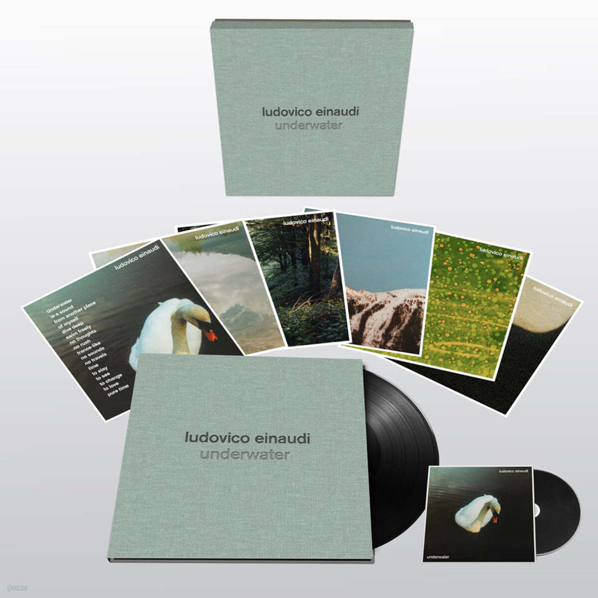 Ludovico Einaudi 루도비코 에이나우디 피아노 연주집 (Underwater) [2LP+1CD]