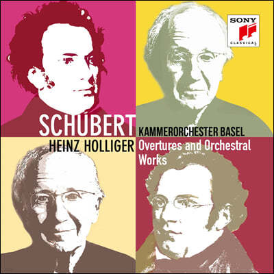 Heinz Holliger Ʈ:  D, ׶,  10 -  Ȧ (Schubert: Overtures, Orchestral Works) 