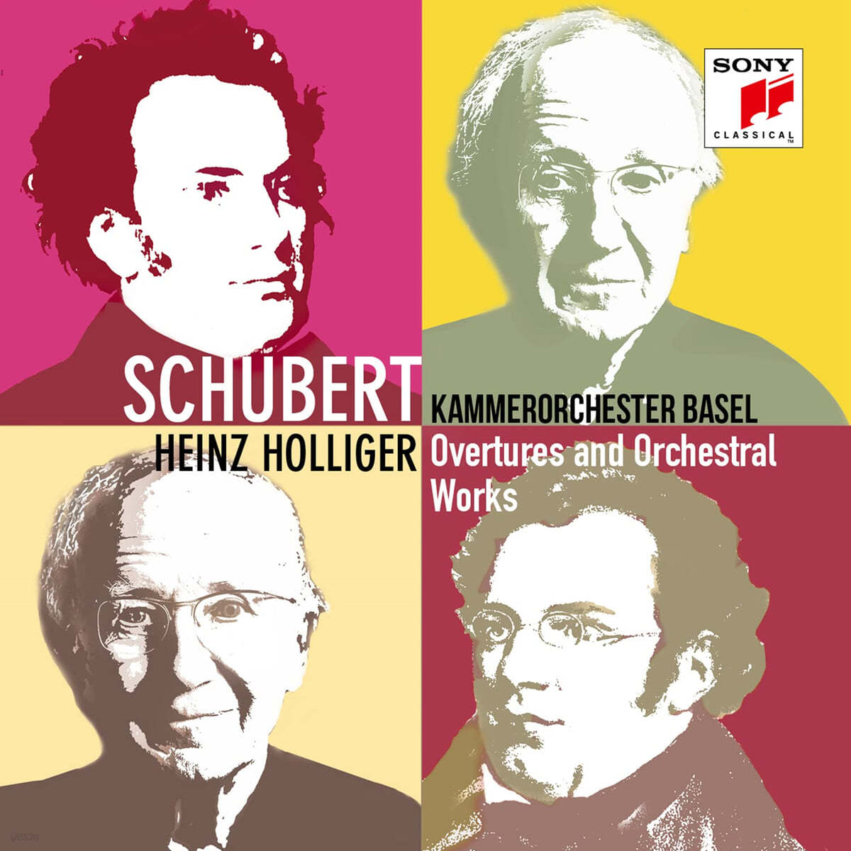 Heinz Holliger 슈베르트: 서곡 D장조, 그랑듀오, 교향곡 10번 - 하인츠 홀리거 (Schubert: Overtures, Orchestral Works) 