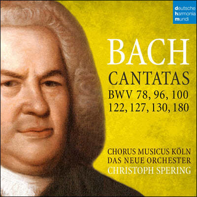 Christoph Spering : ĭŸŸ  78, 96, 100, 122, 127, 130, 180  (Bach: Cantatas)