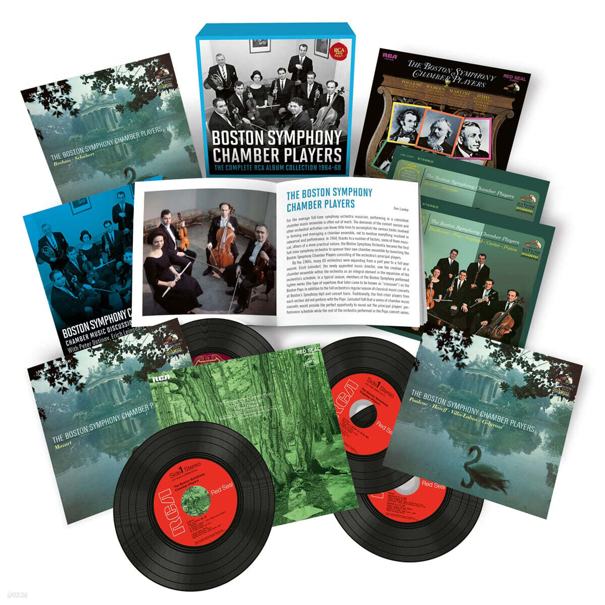 Boston Symphony Chamber Players 보스턴 교향악단 실내 앙상블 RCA 녹음 전집 (The Complete RCA Album Collection)
