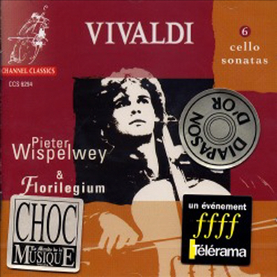 ߵ :   ÿ ҳŸ (Vivaldi : 6 Cello Sonatas)(CD) - Pieter Wispelwey