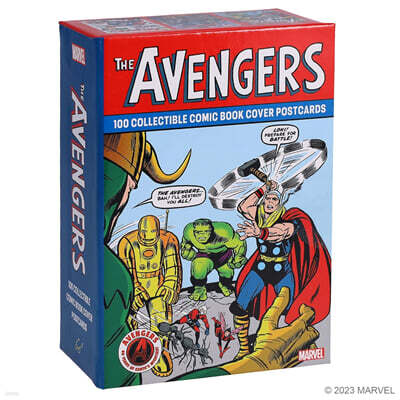 Avengers: 100 Collectible Comic Book Cover Postcards